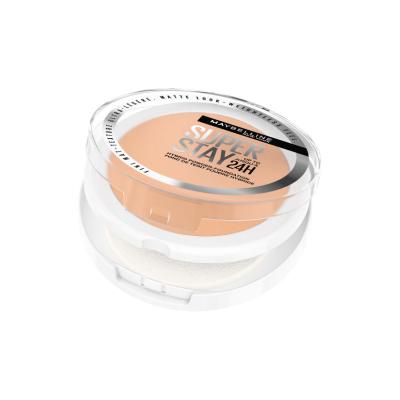 Maybelline Superstay Hybrid Powder Foundation - 30: 24H Matte Finish, Full Coverage, Water-Resistant & Vegan - Your Long-Lasting Flawless Look Awaits.