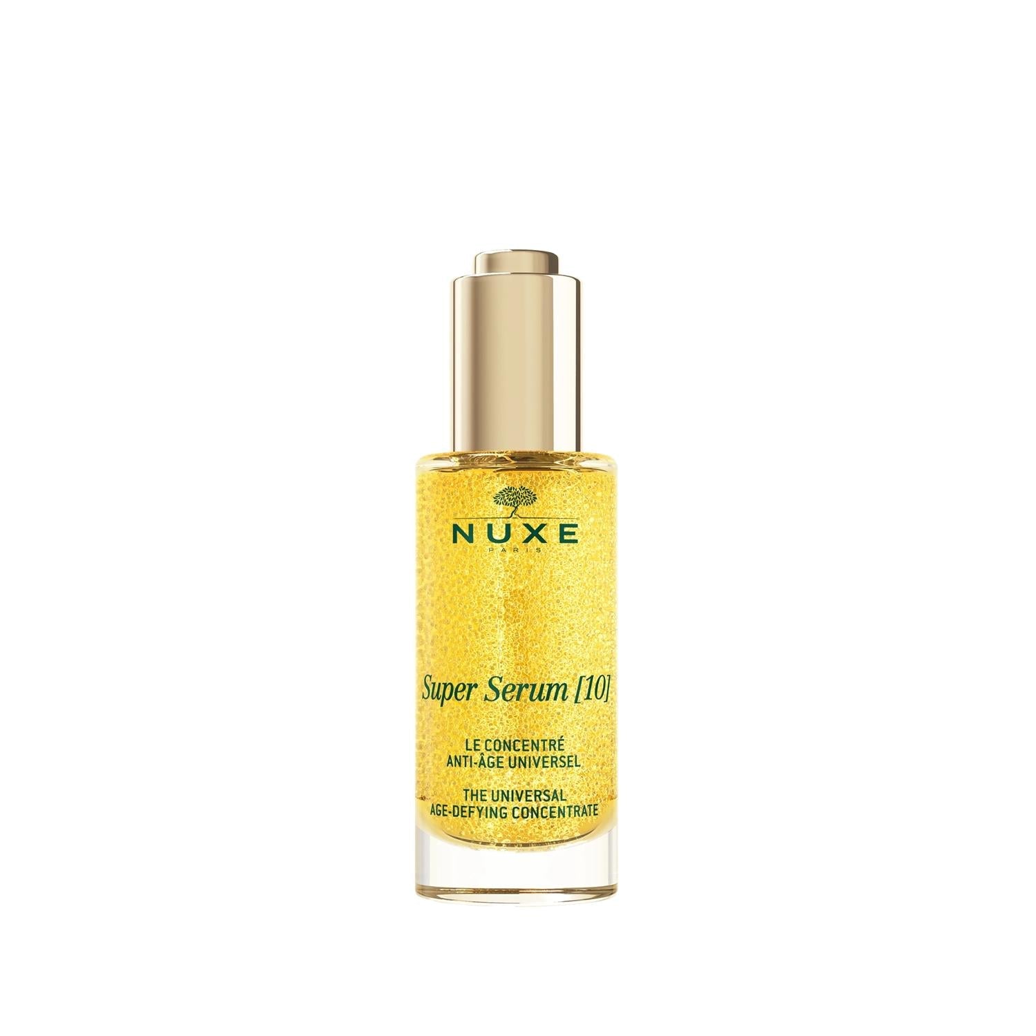 Nuxe Super Serum 10 Anti-Aging Serum 50 ml - Luxury Skincare for Aging Skin, Reduces Fine Lines & Wrinkles