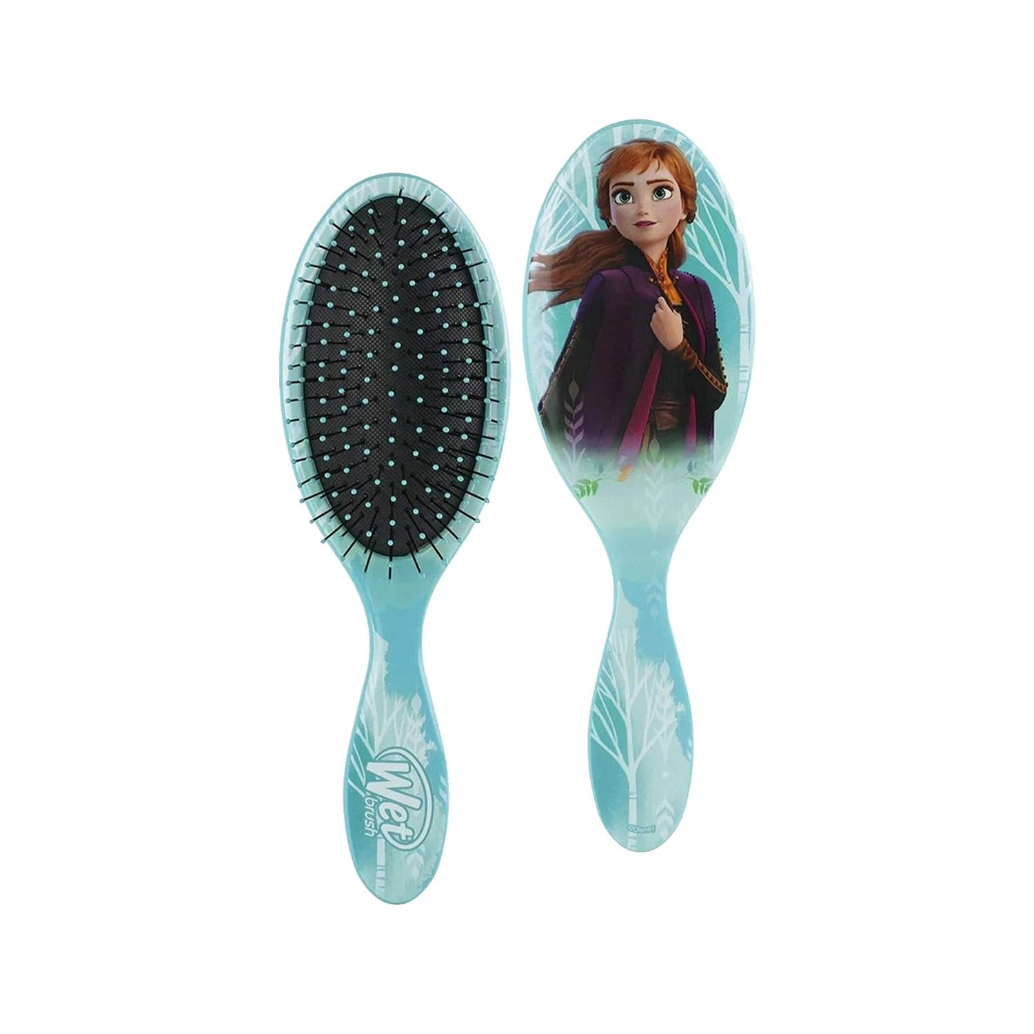 Wet Brush Frozen 2 Anna Guilding Spirit Original Detangler Hair Brush for Kids - Gentle Detangling, Reduces Breakage