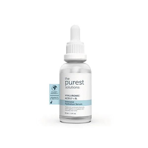 The Purest Solutions Intensive Hydration Serum - Hyaluronic Acid 2% for Hydrated, Radiant Skin