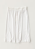 Inherit Co. Women's White Half Slip — main product shot