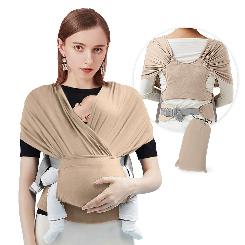 Women's Baby Carrier Sling Four Seasons Light Hemp Gray