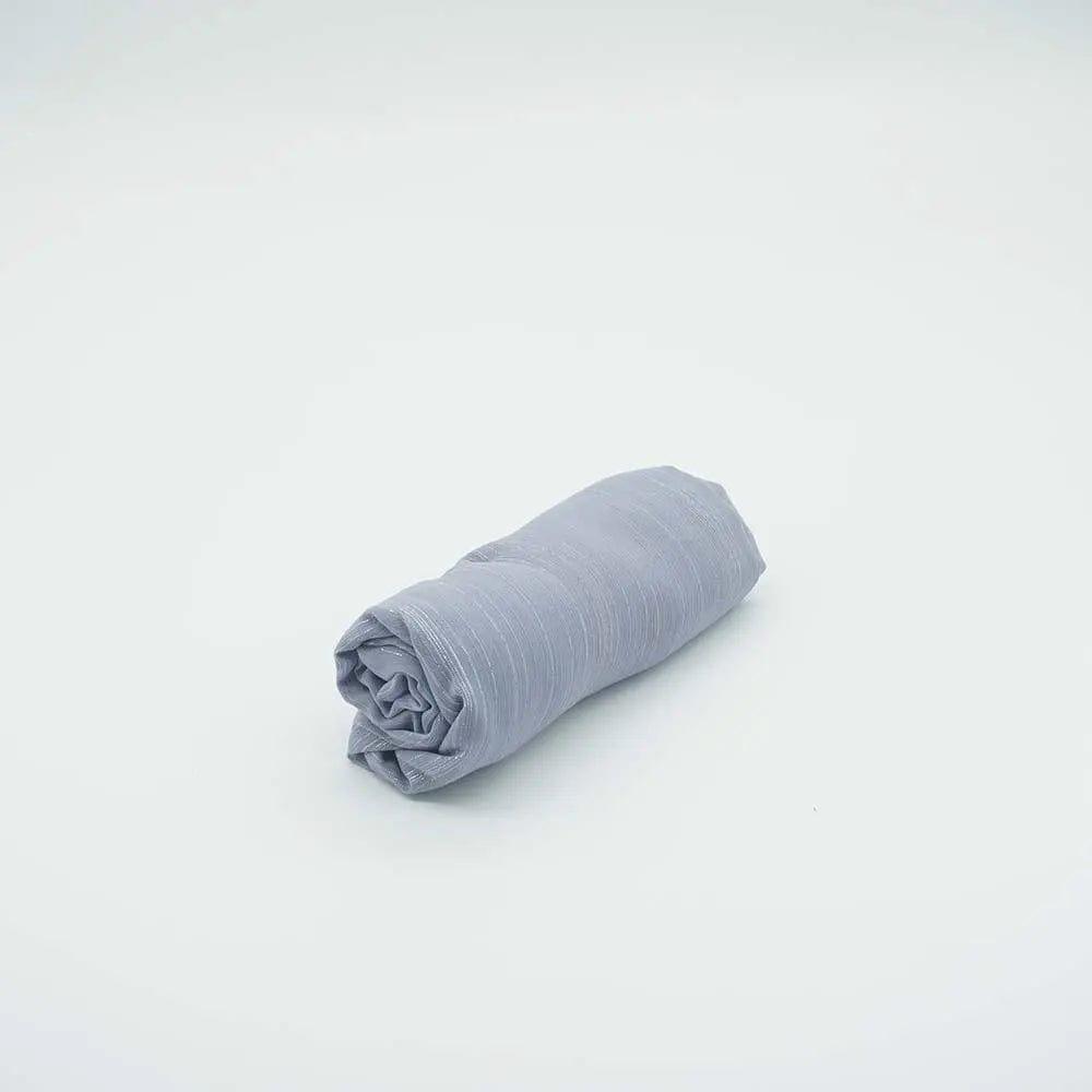 Mariam's Collection Women's hijab in Solid Color with Silver Silk Bronzing (MH022) — detail shot 8