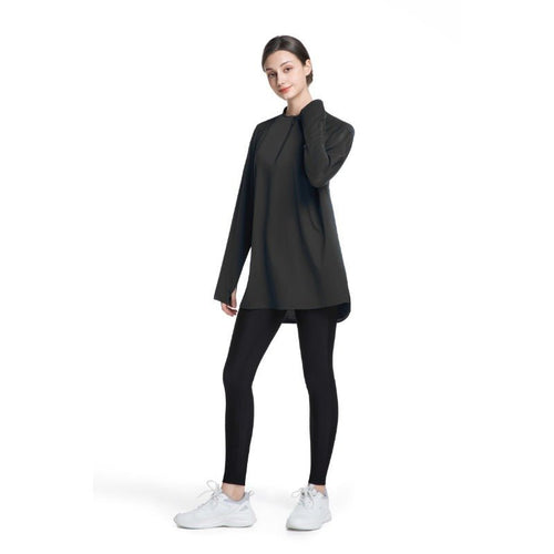 Women's Quick Dry Half Zip Running Top(MS115)