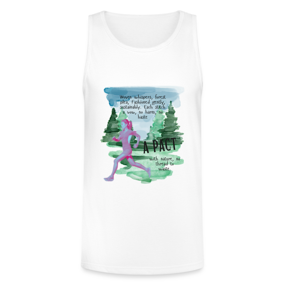 WONENA Women's Organic Cotton Camisole Tank (Tri-Blend) — main product shot