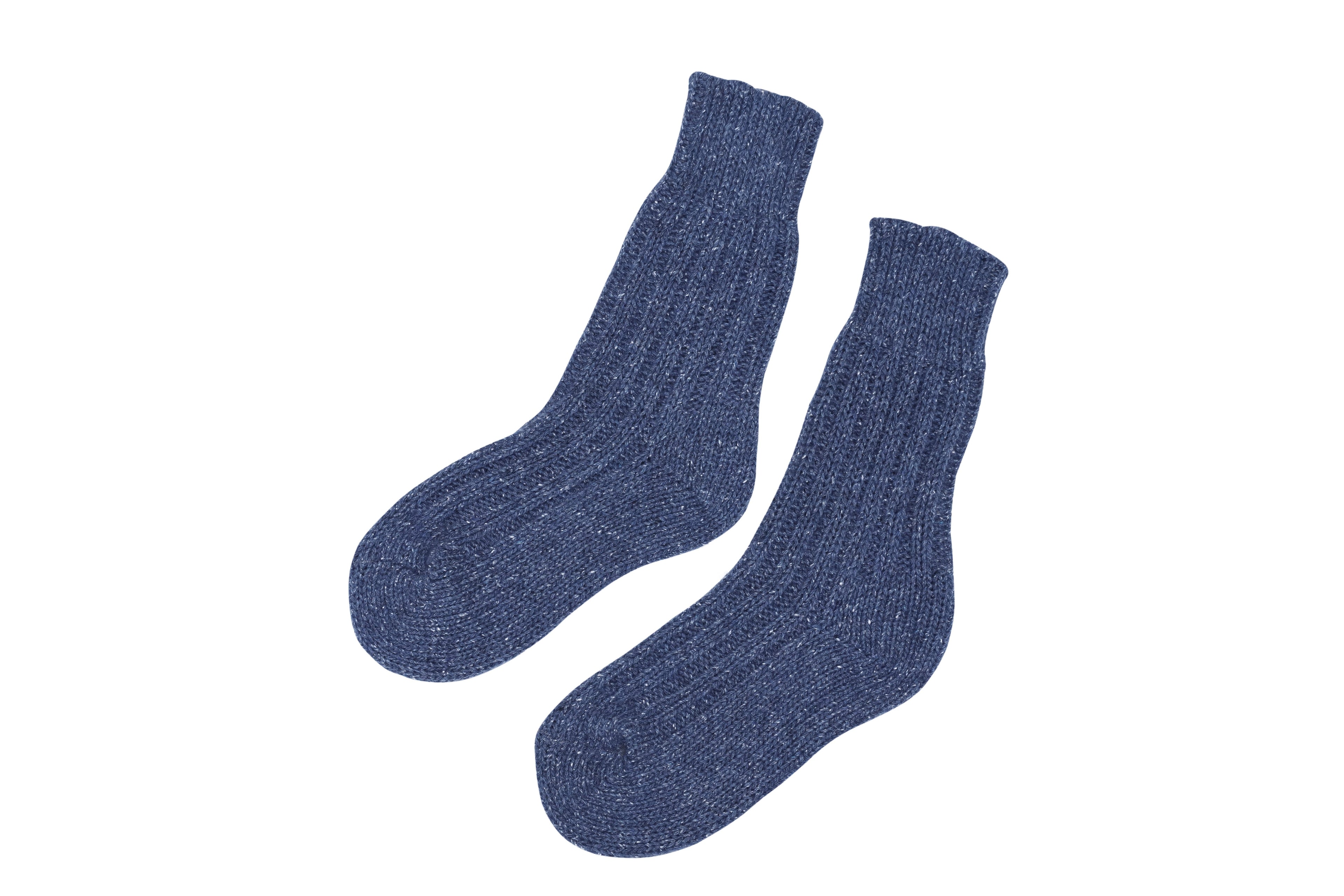 tittimitti tittimitti® Women’s Wool Silk Socks – Soft Warm Luxury Crew Socks (Made in Italy) — side view