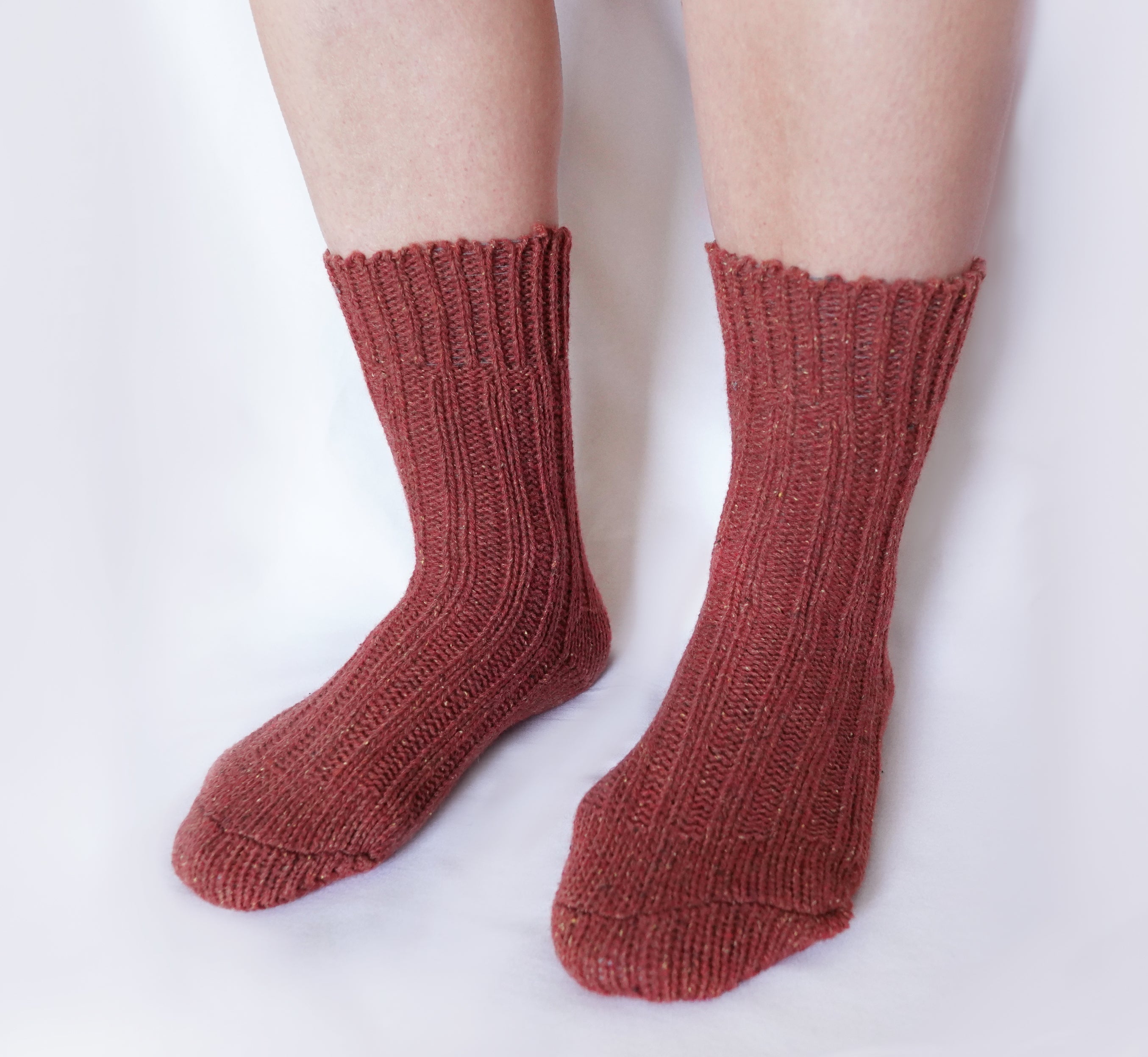 tittimitti tittimitti® Women’s Wool Silk Socks 3-Pack – Soft Warm Winter Crew Socks (Made in Italy) — lifestyle context
