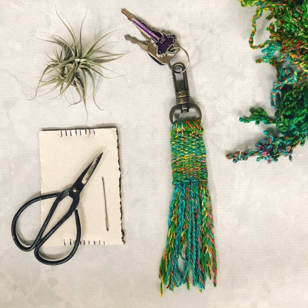 Darn Good Yarn Woven Tassel Lanyard Kit — main product shot