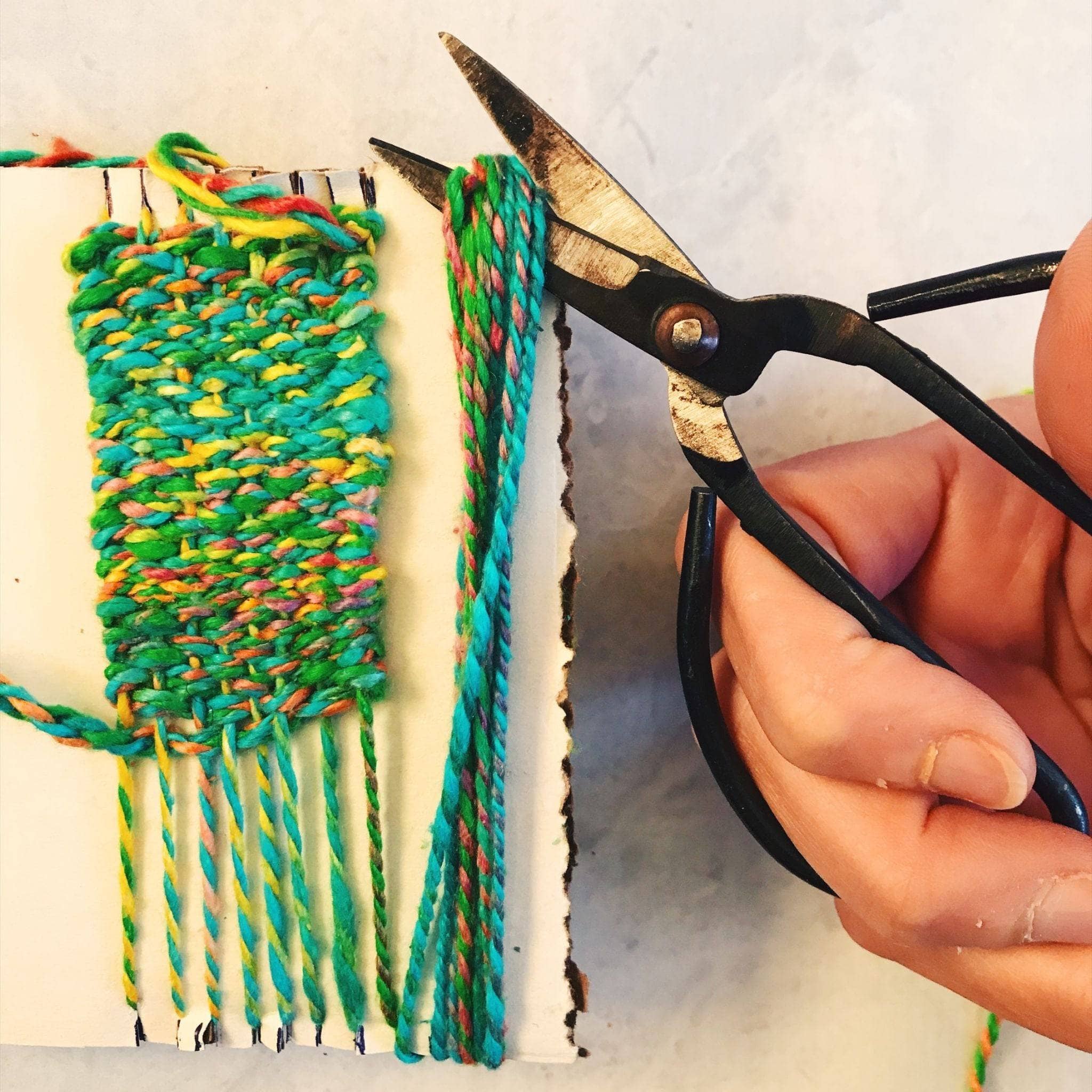 Darn Good Yarn Woven Tassel Lanyard Kit — kits category context