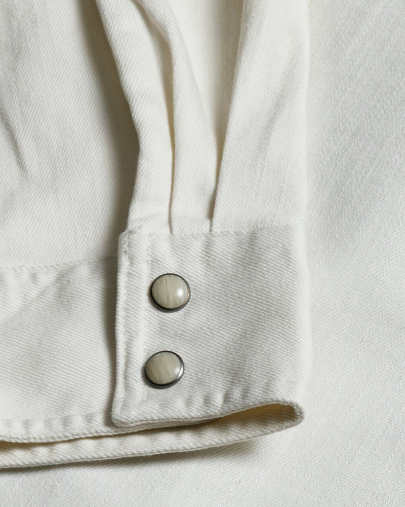 Off The Grid Surplus Earl Denim Shirt - Natural — feature highlight