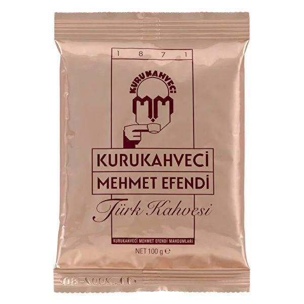 Mehmet Efendi Turkish Coffee - 100g Arabica Coffee Beans for Authentic Turkish Coffee Experience