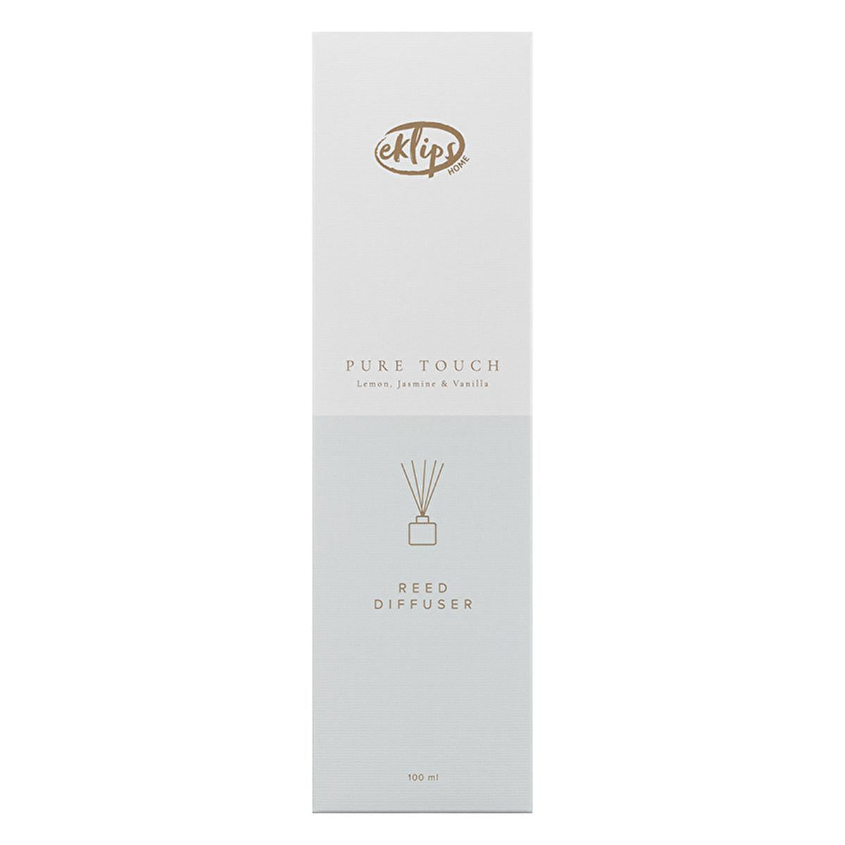 Eklips 100ml Reed Diffuser Pure Touch Floral Musk Scent Home Fragrance