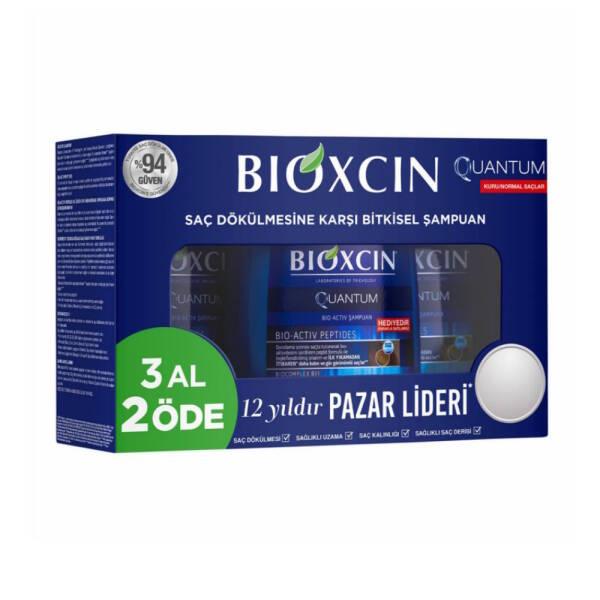 Bioxcin Quantum Shampoo for Dry-Normal Hair - Nourishing, Moisturizing, Argan Oil & Keratin Enriched