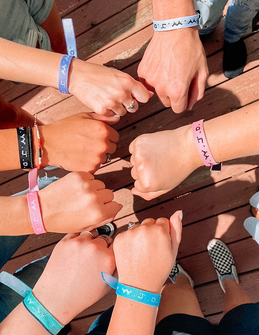 Elevated Faith WWJD Bracelet Pack — construction detail