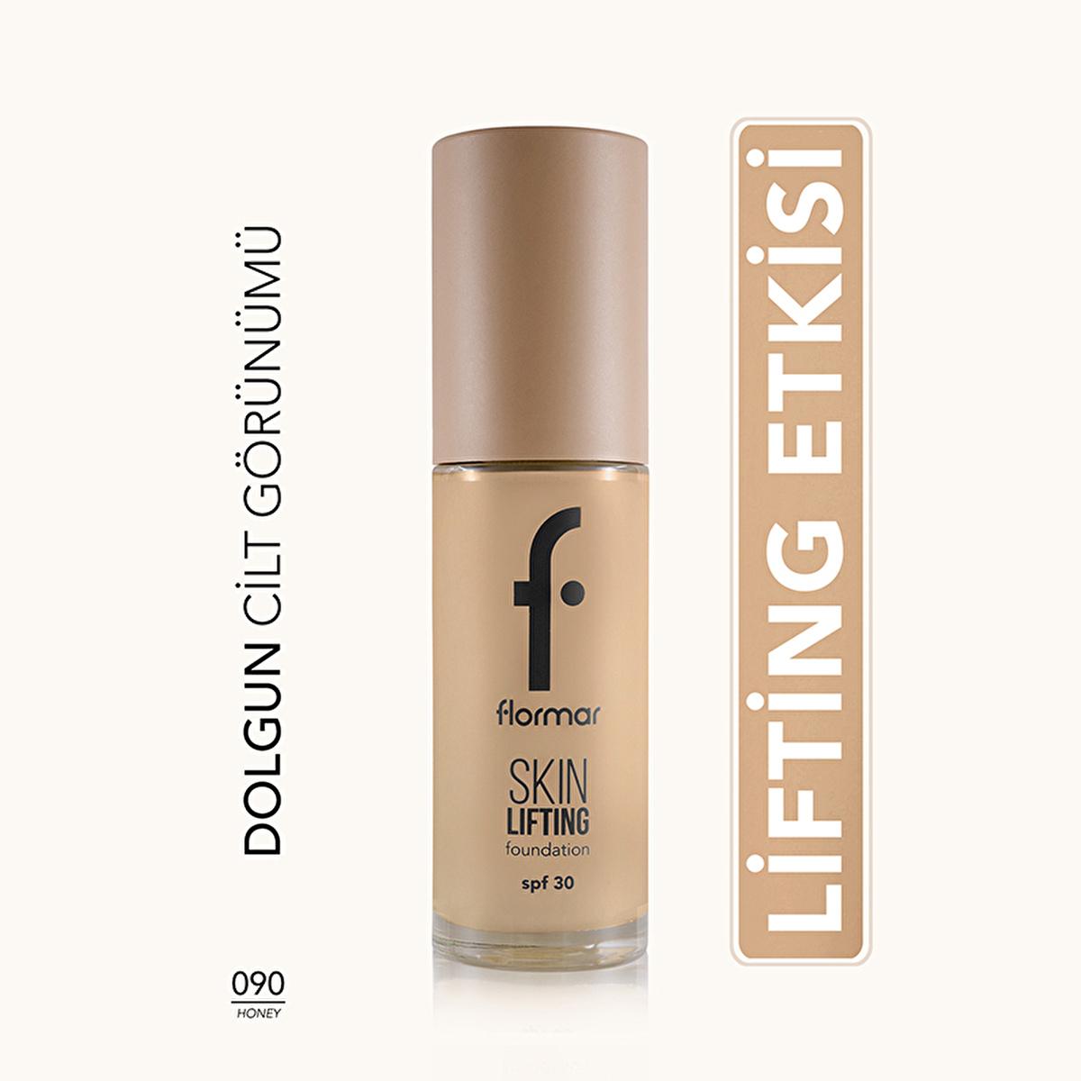Flormar Anti-Aging Foundation Makeup with SPF 30 - Natural Coverage, Hydrating, and Anti-Aging Benefits