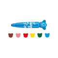 Carioca Teddy Jumbo Washable Markers for Toddlers - 12 Pack, Non-Toxic Art Supplies for Children Aged 1+