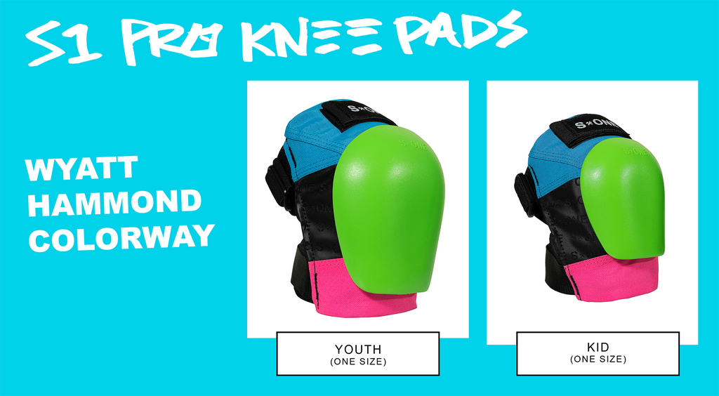 S1 Youth Pro Knee Pad - Wyatt Hammond