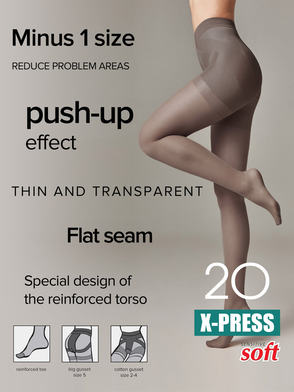 TheRanok.com Tights Conte X-Press 20 Den - Body Shaping — main product shot