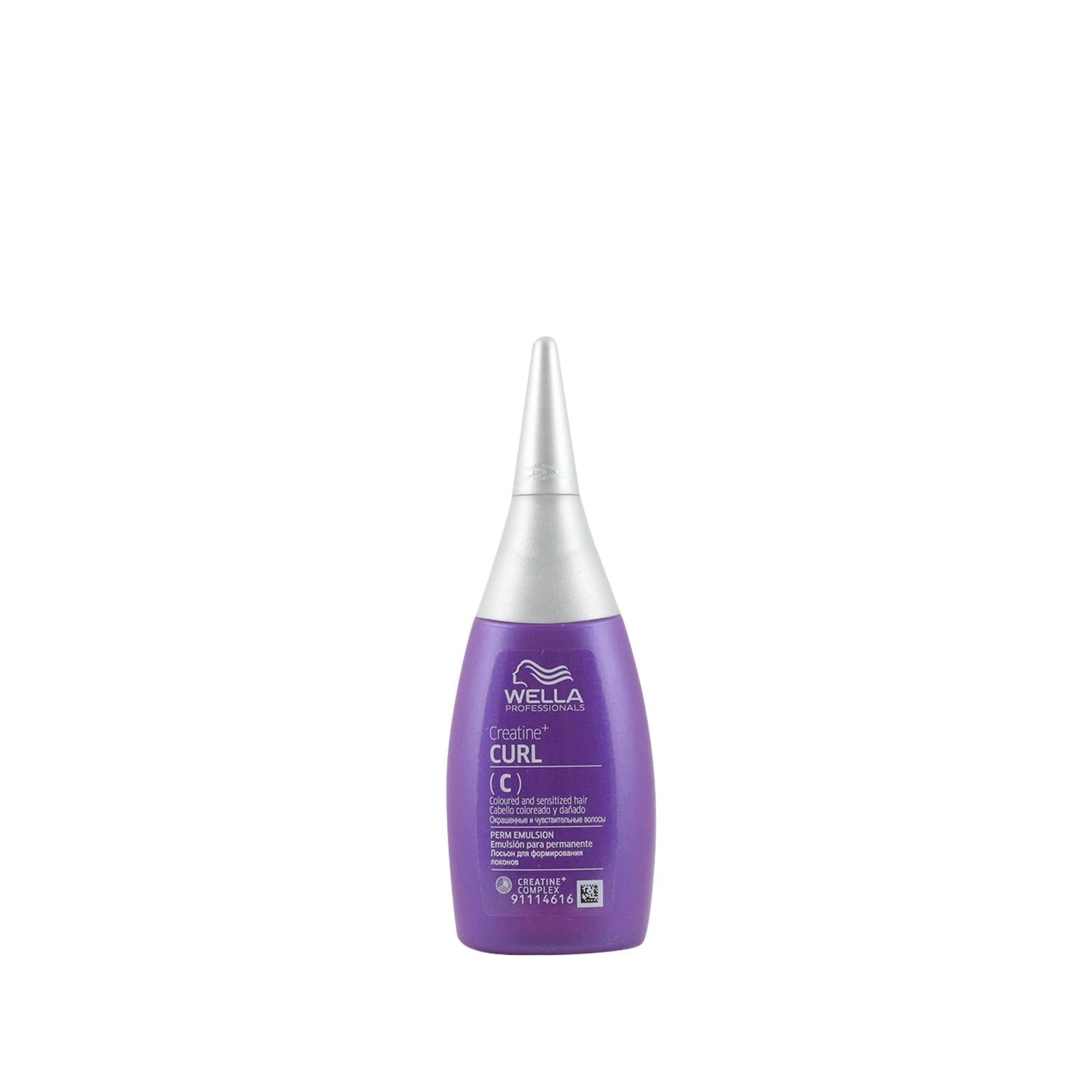 Wella Curl It Mild Perm Lotion 75 ml - Hair Perming Solution for Long-Lasting Curls and Waves