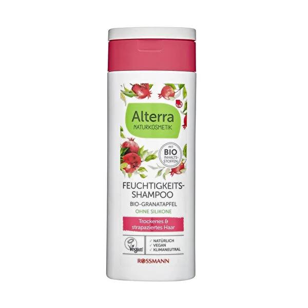 Alterra Moisturizing Shampoo with Aloe Vera & Pomegranate - 6.76 fl oz - Klimaneutral Certified