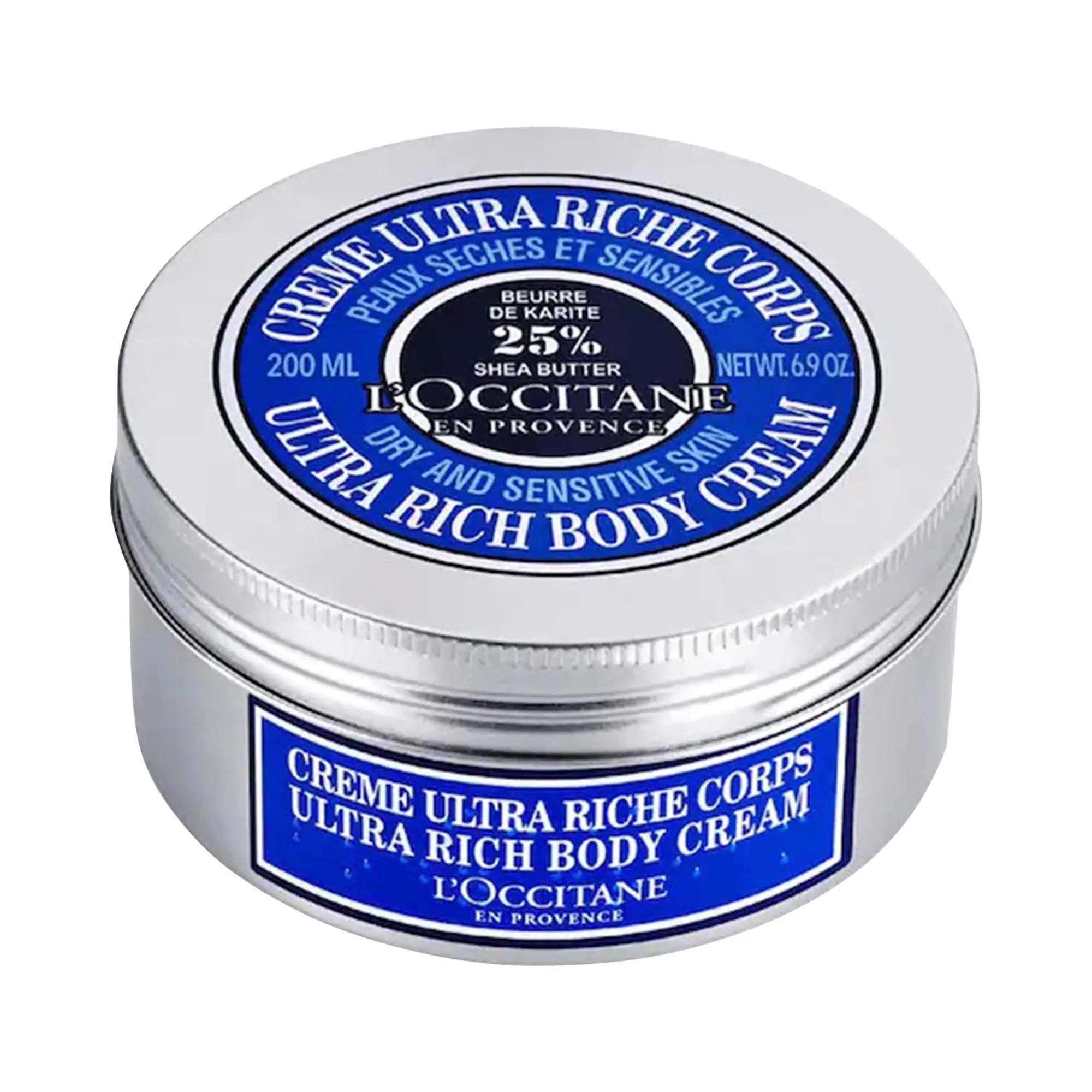 Shea Butter Ultra Rich Body Cream: Deeply Moisturizing, Natural, Vegan for Dry, Sensitive Skin | Paraben & Phthalate-Free Hydration