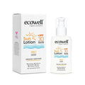 Ecowell Organic Sunscreen Lotion SPF 30 - Vegan, Natural Skincare with SPF 30 Protection