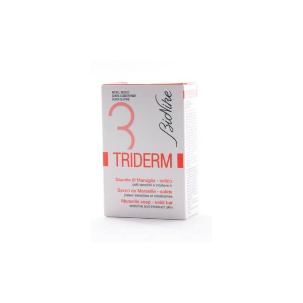 BioNike Triderm Marseille Soap Bar - Gentle & Moisturizing Solid Cleansing Soap for Sensitive, Dry Skin - Authentic Marsilya Sabunu, 100g
