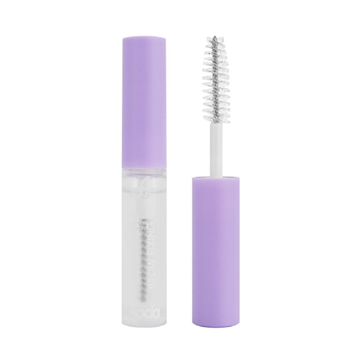 Soda Browmaster: Long Lasting Eyebrow Fixing Gel - Clear, Transparent Styling for All Day Hold (5ml)