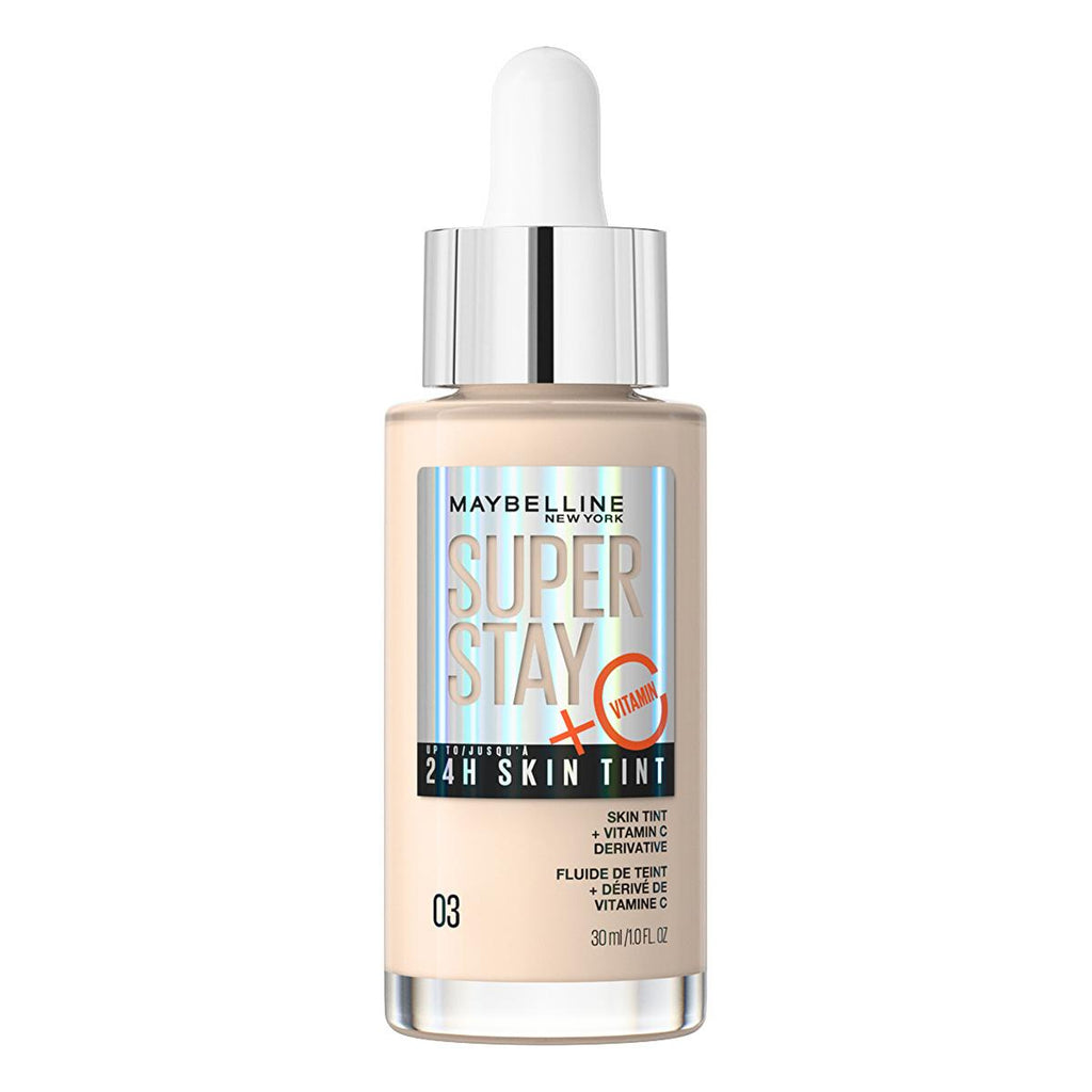 Maybelline Super Stay Skin Tint Foundation: Vitamin C for Radiant, Healthy Skin & Long-Lasting Complexion Perfection