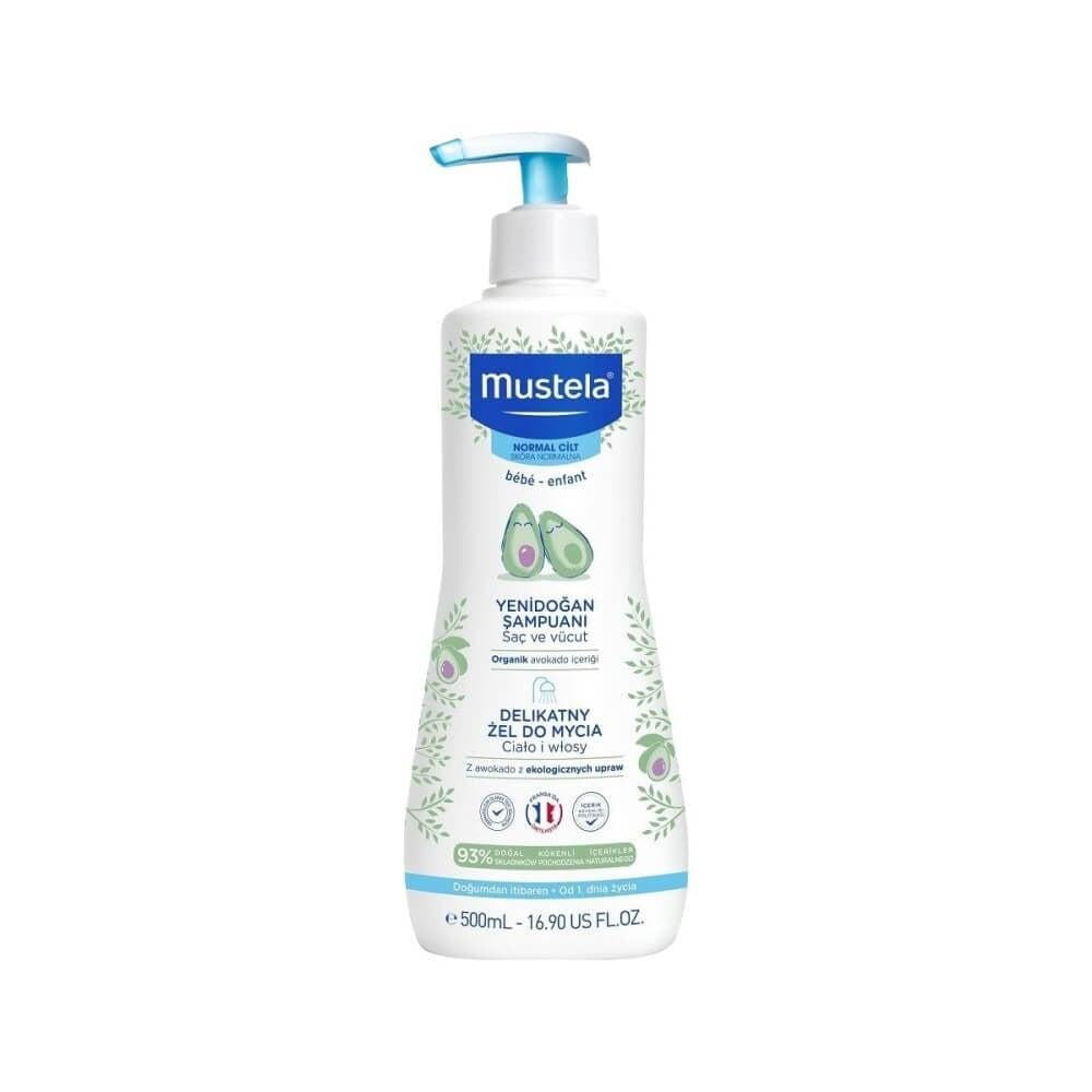 Mustela Gentle Cleasing Come 500 ML Newborn Shampoo