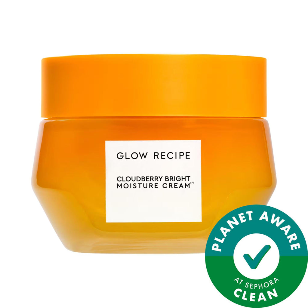 Cloudberry Bright Refillable Cream Moisturizer - Vegan, Antioxidant-Rich Hydrating Cream for Brighter Skin