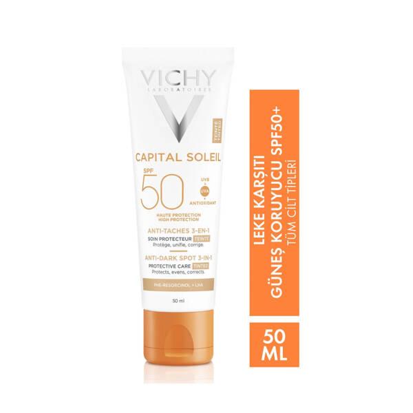 Vichy Ideal Soleil SPF50 Tinted Anti Dark Spots Care | 50ml