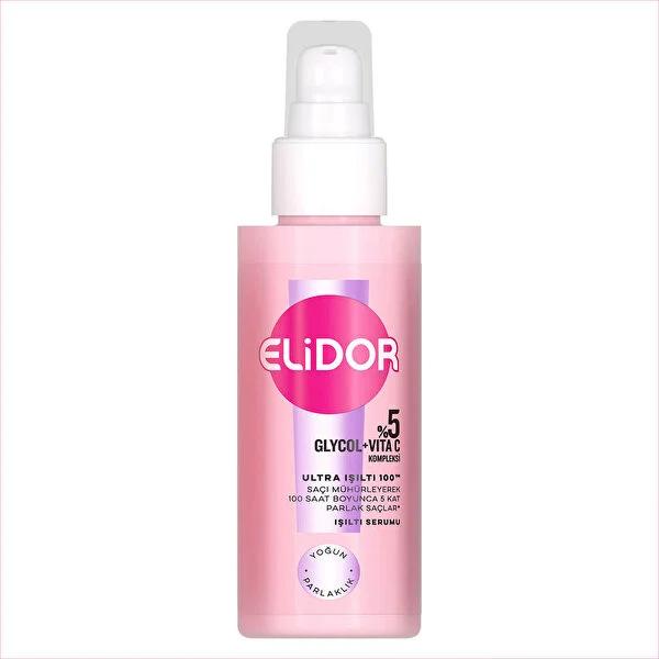 Elidor Ultra Shine Serum - Hair Serum for Damaged Hair, 3.04 fl oz