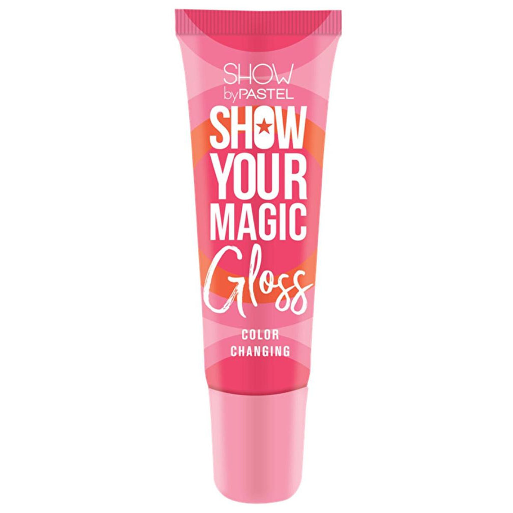 Show By Pastel Show Your Magic pH Lip Gloss - Vegan, Cruelty-Free, Non-Sticky, Natural Pink Color & Hydrating Shine