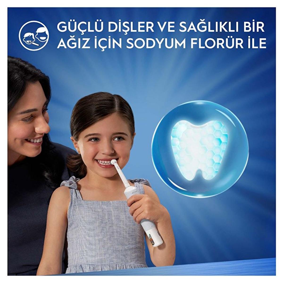 Oral-B Pro Kids Children's Toothpaste - Sodium Fluoride for Strong Teeth, Bubble Mint Flavor, 1.69 fl oz