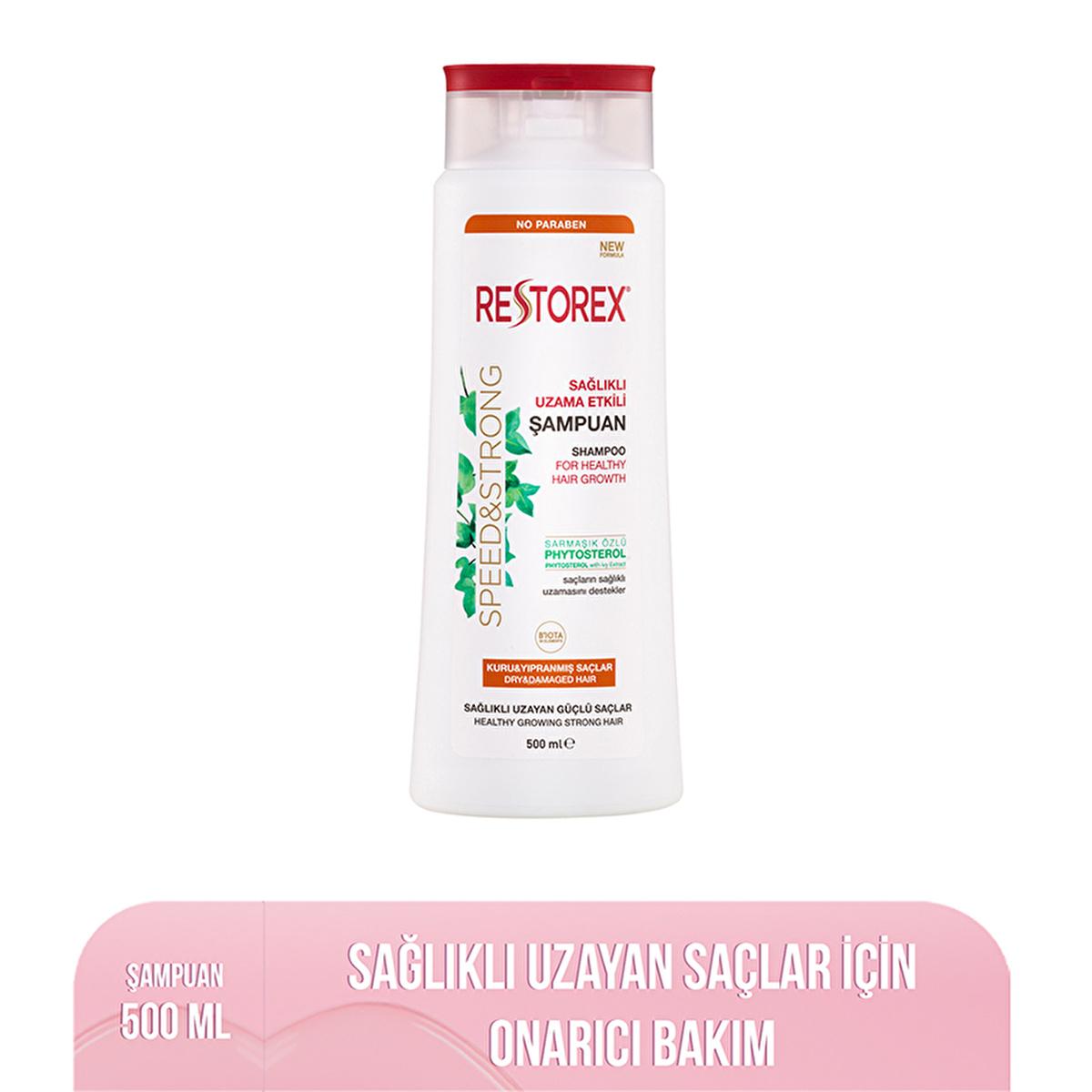 Restorex Hair Care Shampoo for Dry & Damaged Hair - Nourishing, Moisturizing, Promoting Healthy Growth