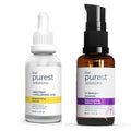 The Purest Solutions Skincare Serum Set - Brightening & Anti-Aging Benefits with Arbutin, Hyaluronic Acid, Retinol, and Ceramide