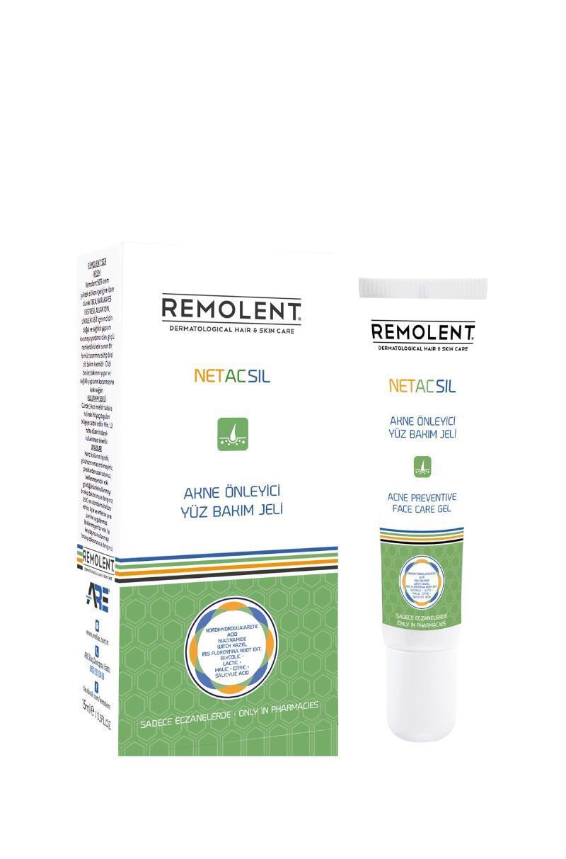 Remolent Netacsil: Fast-Acting Acne Treatment Gel - Blemish Control, Pimple Cream & Acne Prevention - Clear Skin, Spot Treatment, 15ml