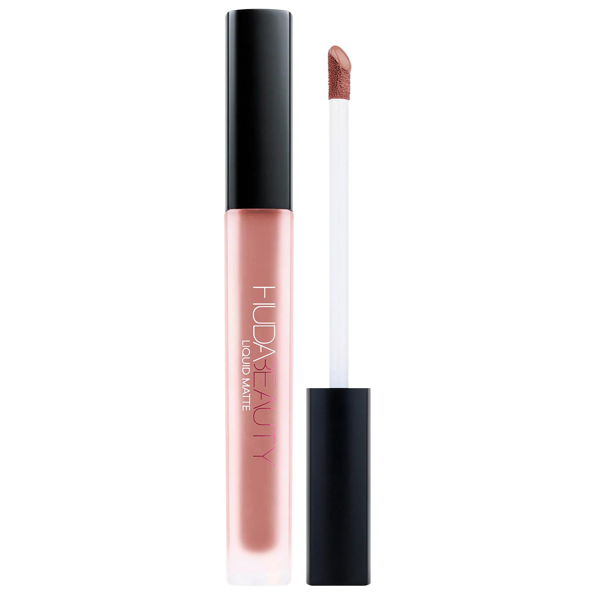 HUDA BEAUTY Liquid Matte Ultra-Comfort Transfer-proof Lipstick - Vegan, Cruelty-Free, Long-Lasting Lip Color