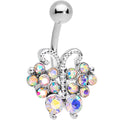 BodyCandy Aurora Gem Butterfly Bliss Belly Ring — main product shot
