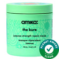 Amika The Kure Intense Strength Repair Hair Mask - Deep Hydration, Damage Repair, Breakage Reduction, Vegan, Cruelty-Free 8oz