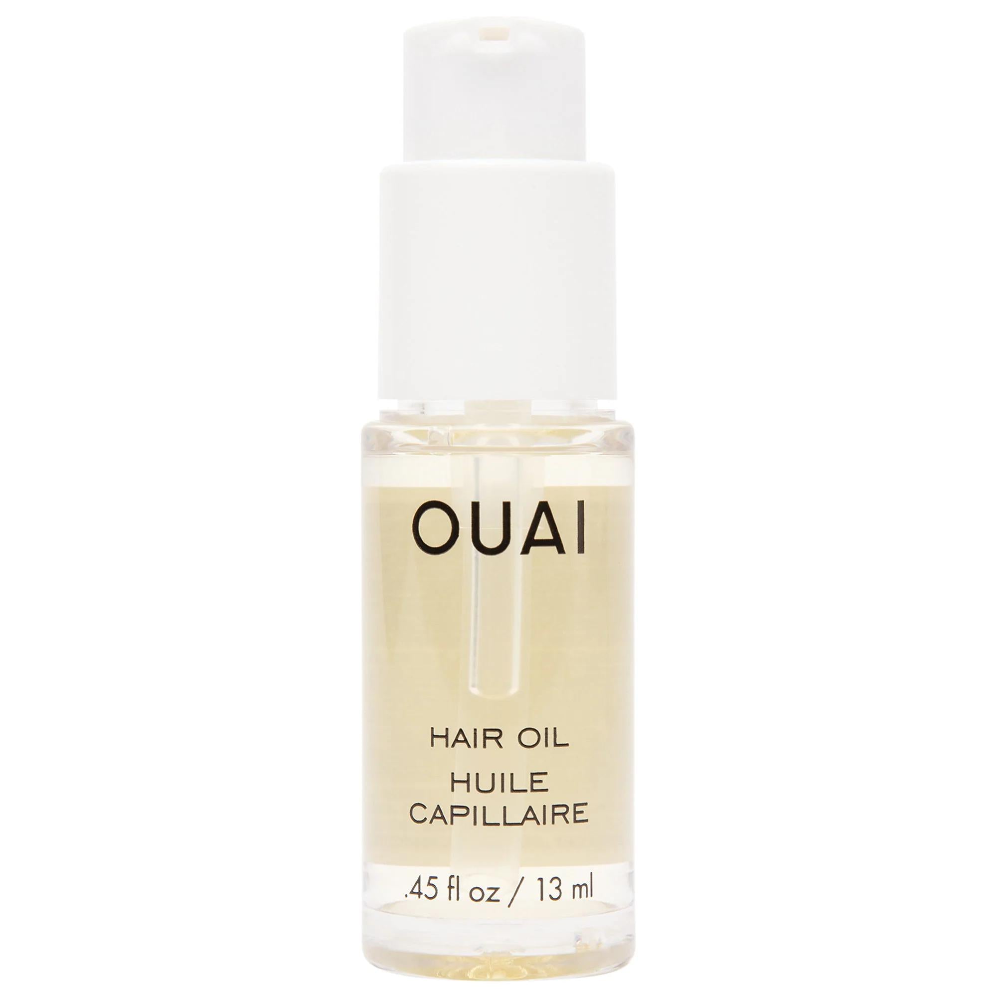 Hair Oil: Frizz Control & Heat Protection - Color Safe, Sulfate Free - Lightweight Smoothing & Shine