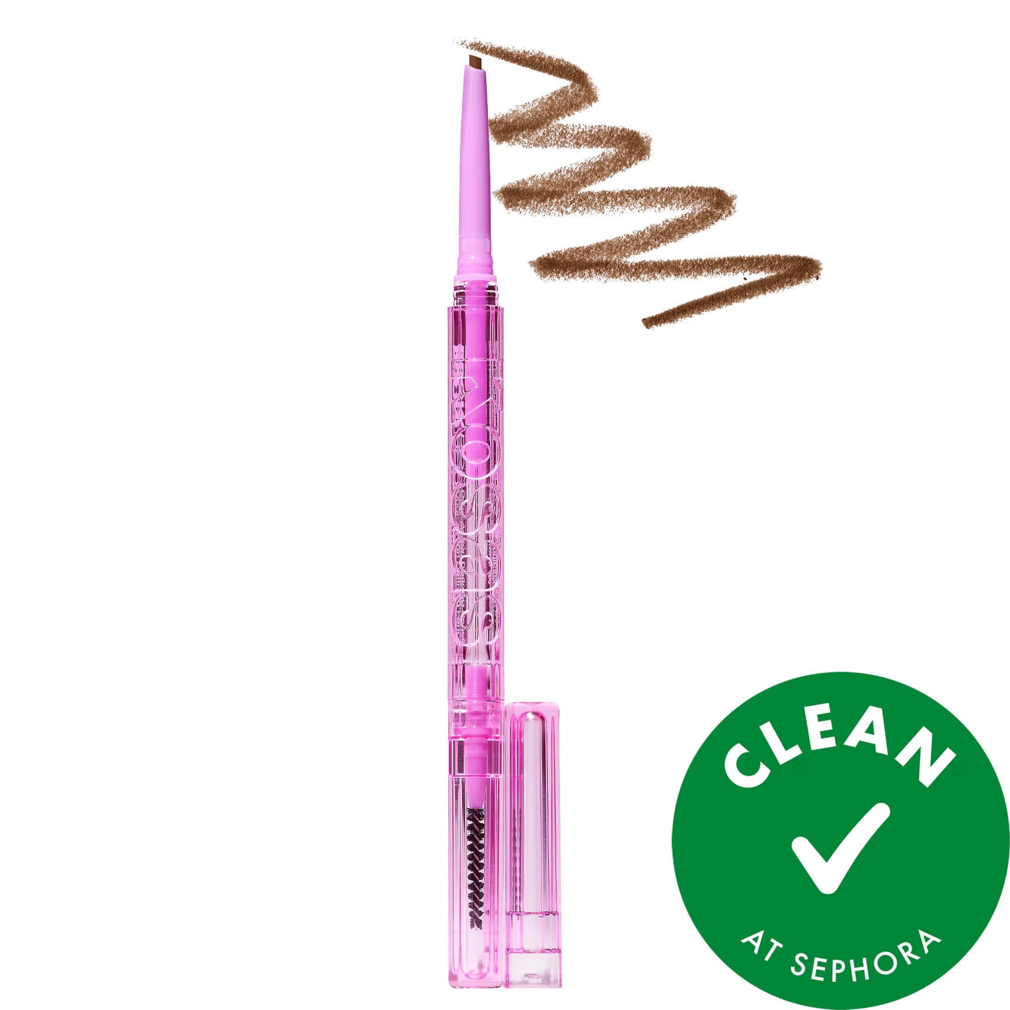 Brow Pop Dual-Action Eyebrow Pencil: Easy Filling & Shaping, Vegan, Cruelty-Free, Long Lasting, Natural Definition