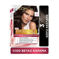 Loreal Paris Excellence Creme Hair Dye - 100% Grey Coverage, Long-Lasting Color