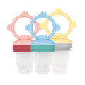 OiOi Silicone Baby Food Masher & Fruit/Veggie Squeezer for Easy Weaning - Non-Toxic, Easy Clean Baby Feeding Accessory