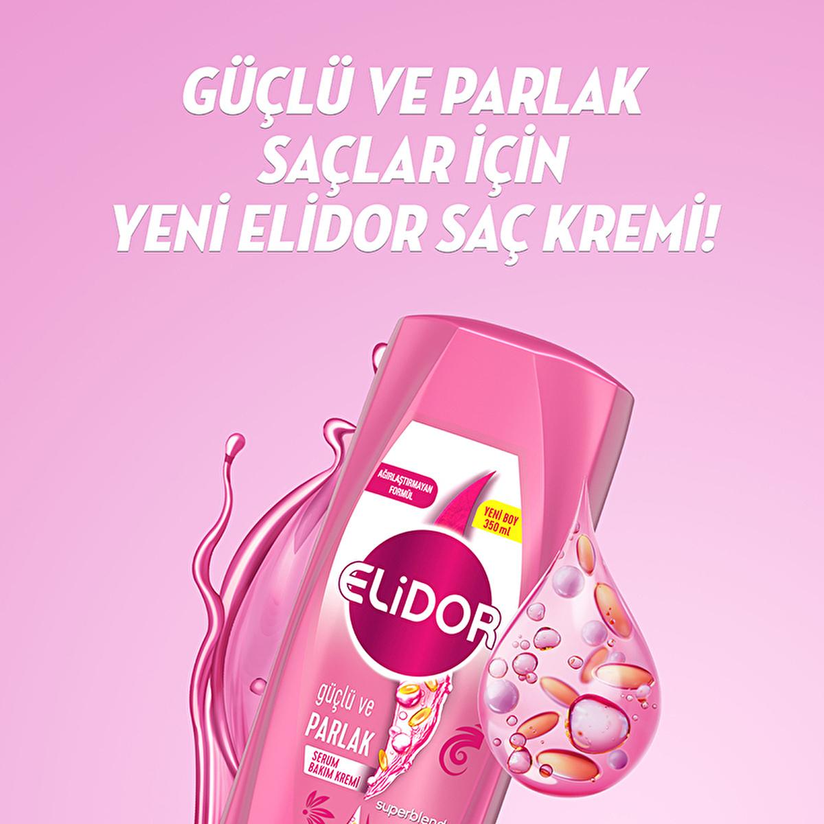 Elidor Hair Conditioner: Superblend Serum with Keratin, Macadamia Oil & E Vitamin for Damaged Hair Repair, Shine & Split End Treatment