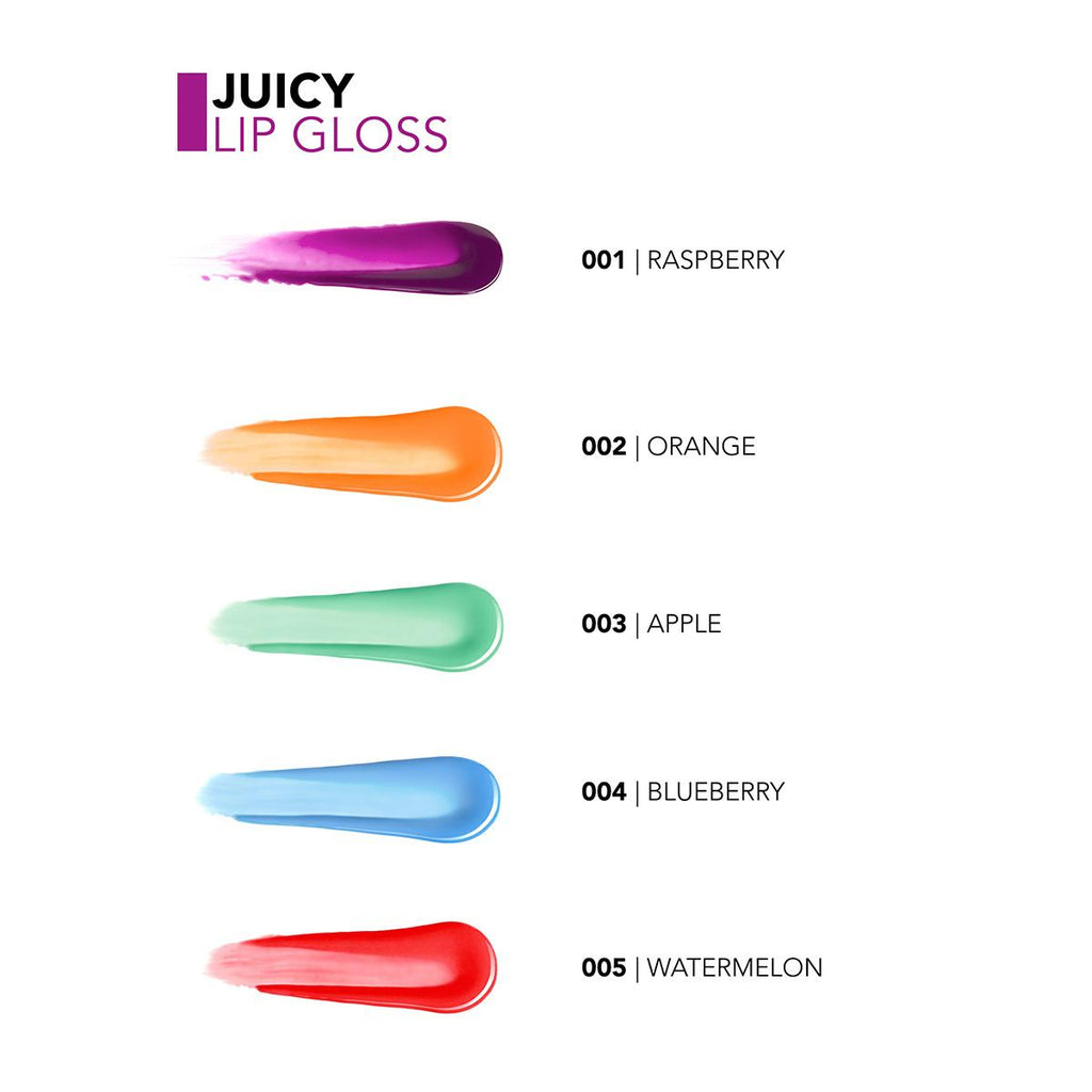 Flormar Juicy Lip Gloss - Moisturizing, Natural Color, Fruit Flavored - Lip Care for Dry Lips