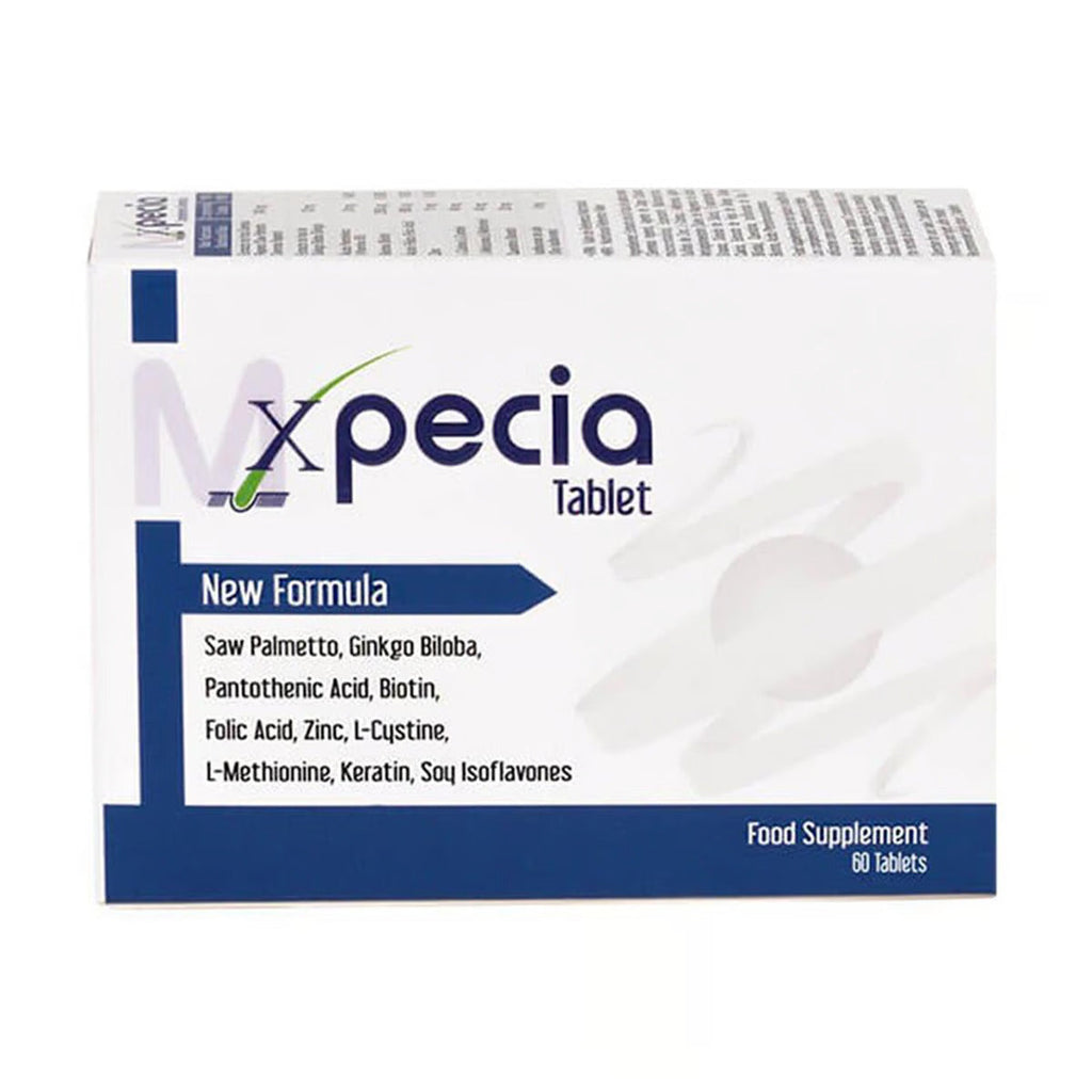 Xpecia For Men 60 Tablets - Hair Health Supplement | Men's Health