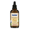 Isana Marula Facial & Body Oil - Natural Vegan Skincare Oil for Dry Skin, Radiant with Vitamin E, Almond Oil - 3.38 fl oz