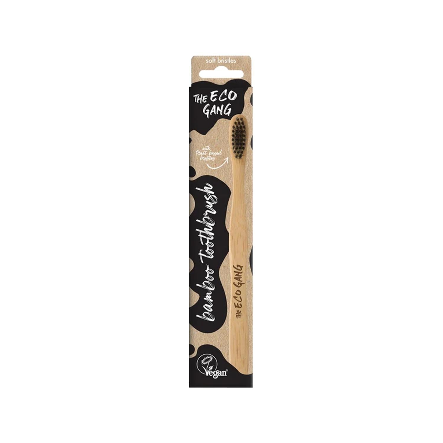 The Eco Gang Vegan Ultra Soft Plant-Based Toothbrush - Eco-Friendly Oral Care for Sensitive Teeth
